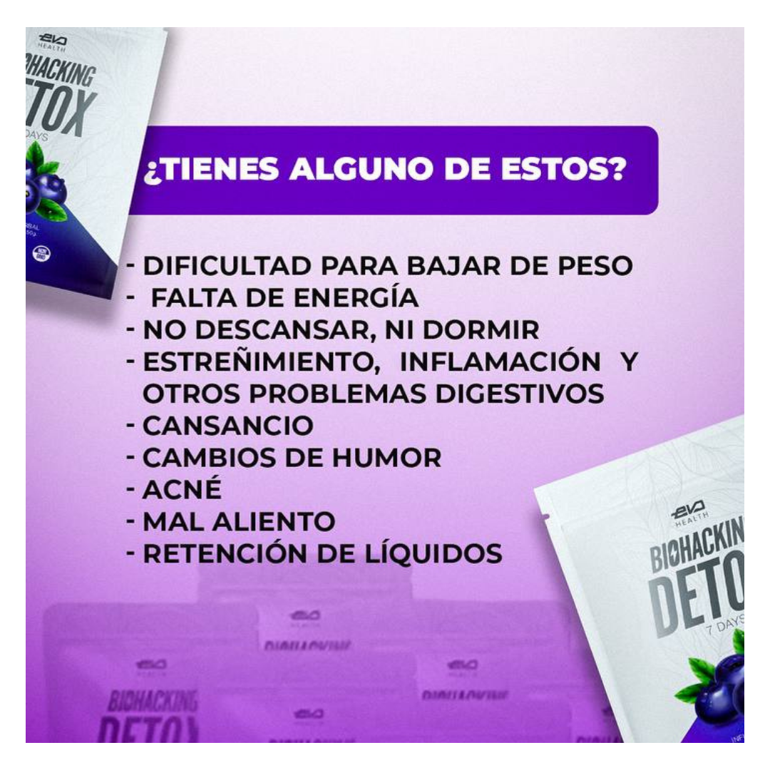 TÉ DETOX 6 SOBRES.