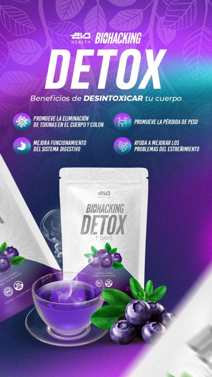 TÉ DETOX 6 SOBRES.